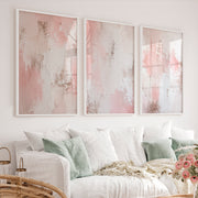 Textured Plaster dark japandi interior design - White Framed Poster No Border - Artworksets