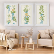 Framed Flower Wall Art – Vintage Bouquet Set of 3







 - White Framed Poster with White Border - Artworksets