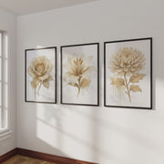 Floral Prints – Pastel Botanical Wall Art Set of 3