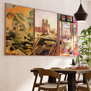 Matisse Prints – Brook with Aloes, Notre Dame & Open Window (Set of 3)