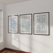 Henri Matisse Prints – Framed Minimalist Wall Art Set of 3