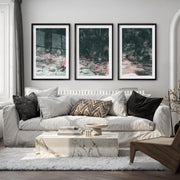 Shipwreck Cove Unique Beach Wall Art - Black Framed Poster with White Border - Artworksets